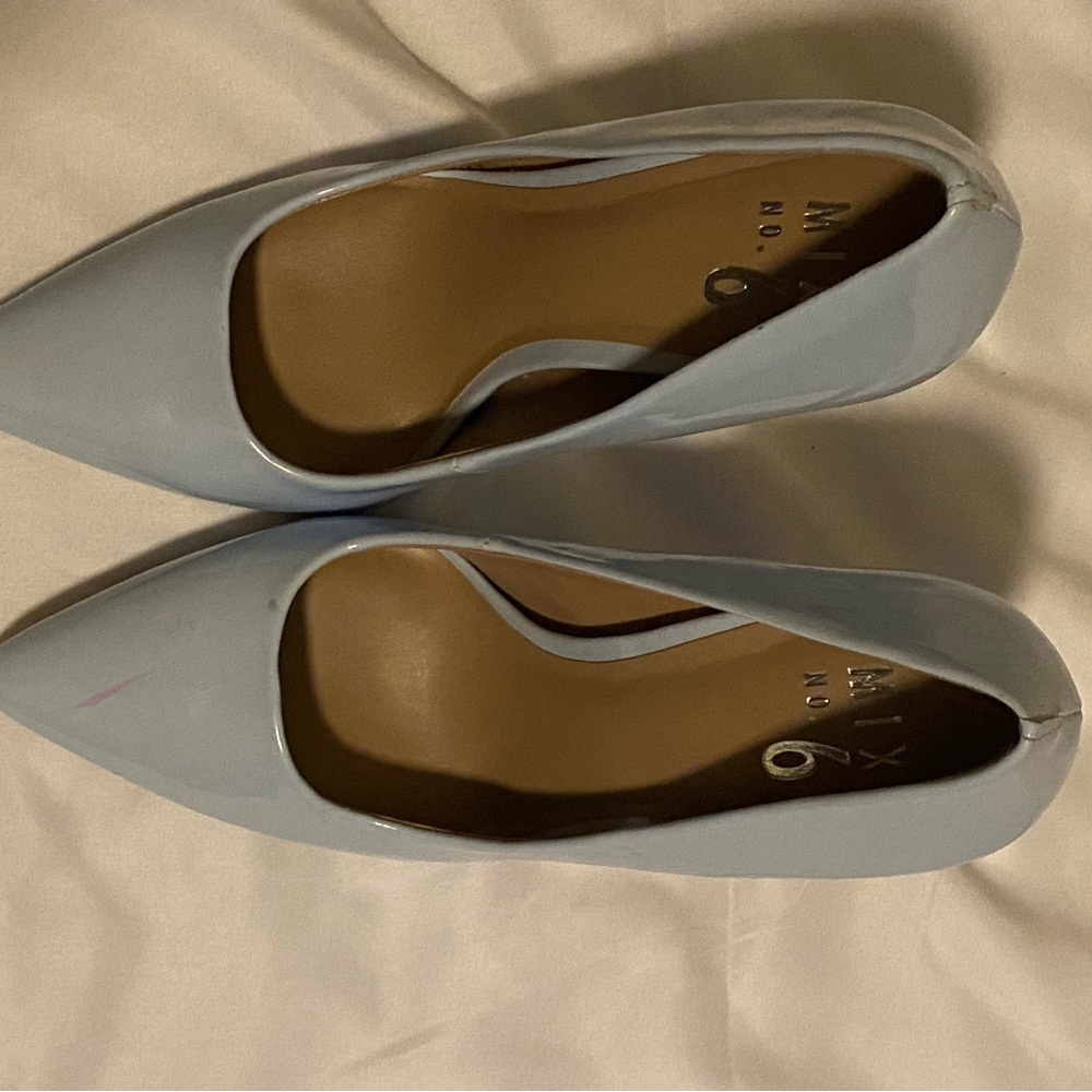 Sky blue Mix 6 heels - Picture 2 of 3